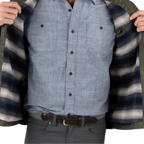 Tailor Vintage Heritage Men’s Forest Green Waxed Jacket Zip Up Jacket Medium - Picture 8 of 15